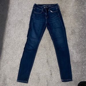 American eagle dark skinny jeans